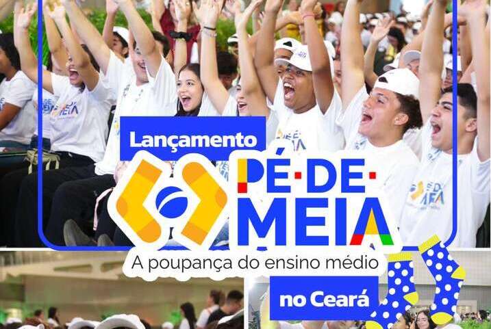 O Pé-de-Meia chegou no Ceará, meu povo! 🤩👏📚